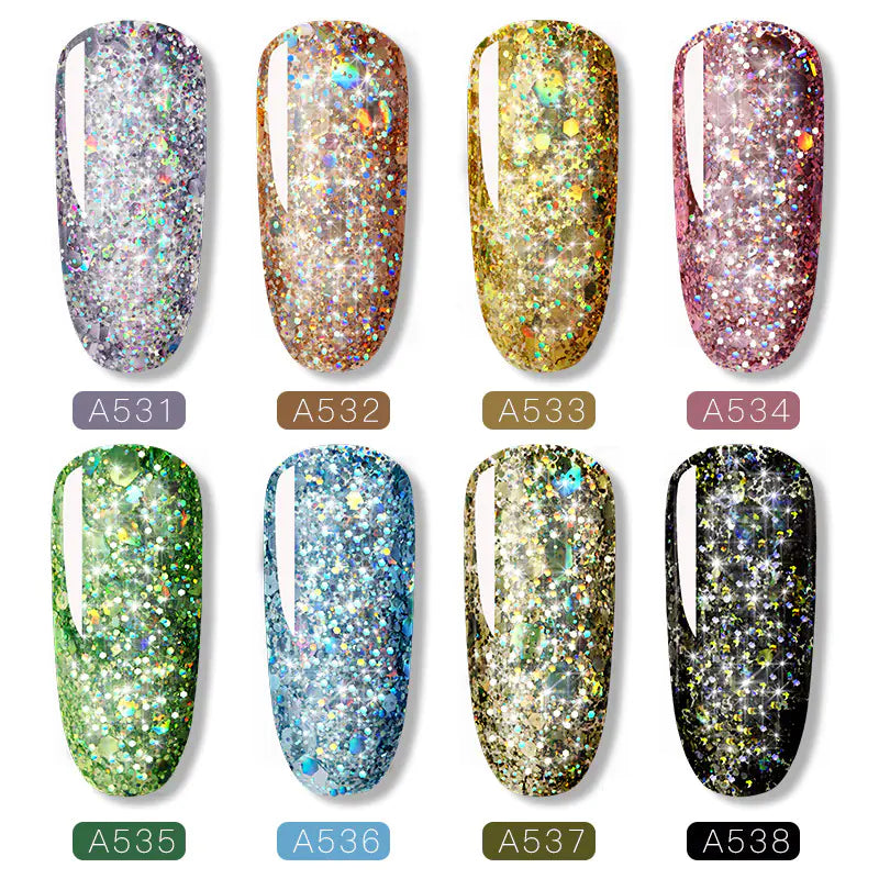 Diamond Gel Nail Polish - New UV Color Gel
