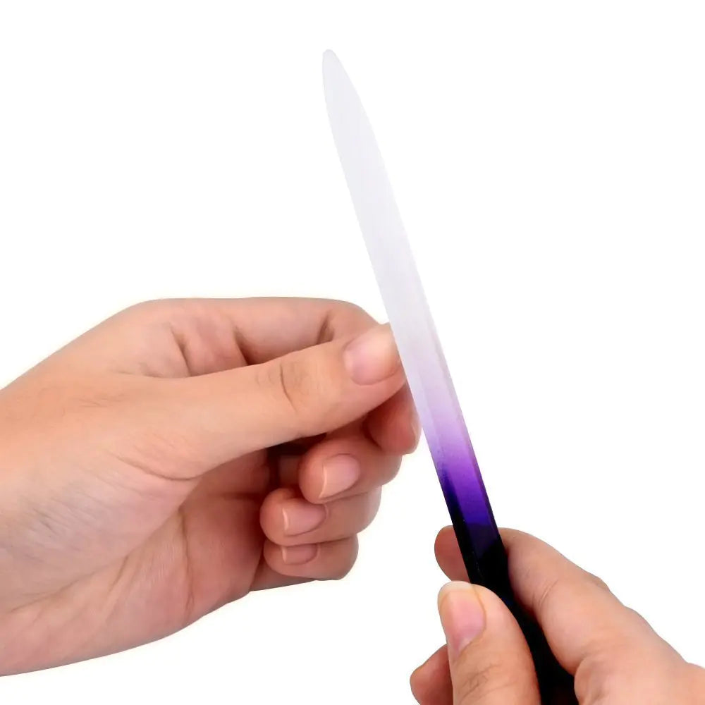 Crystal Glass Nail File - Nail Care Tool