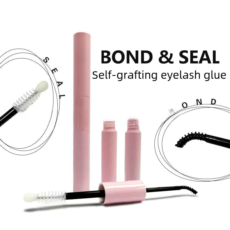Dual-Head Eyelash Glue Bond and Seal